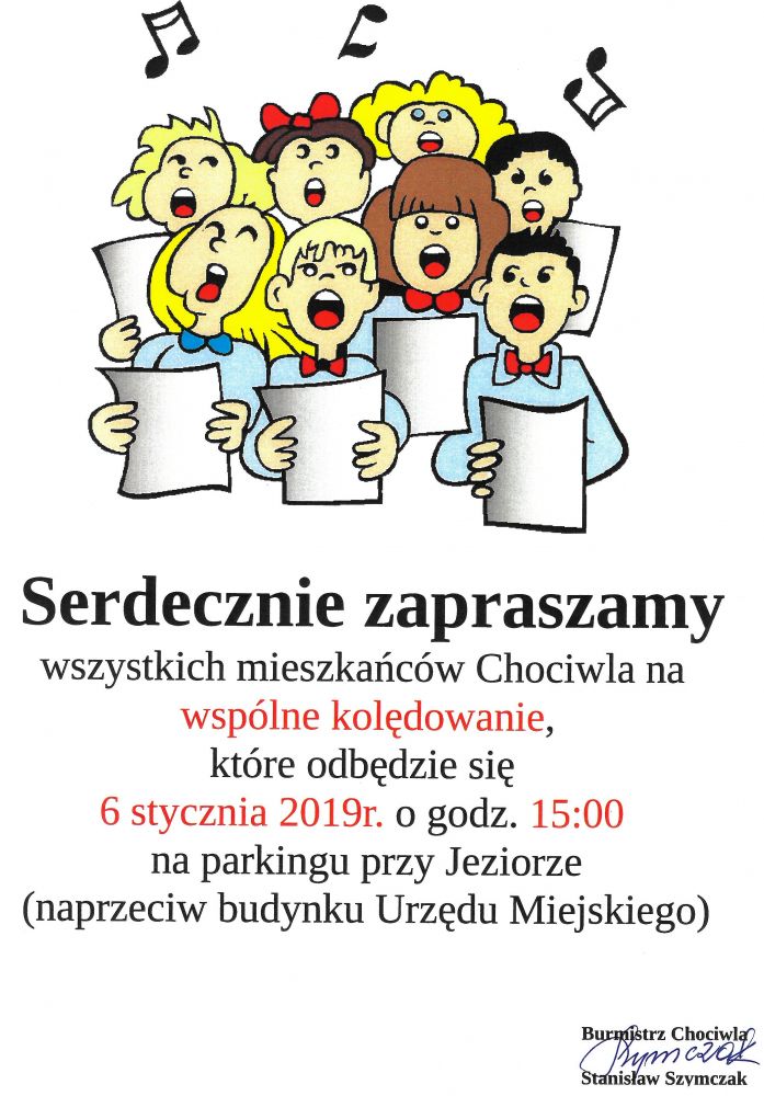 Zaproszenie na wspólne kolędowanie