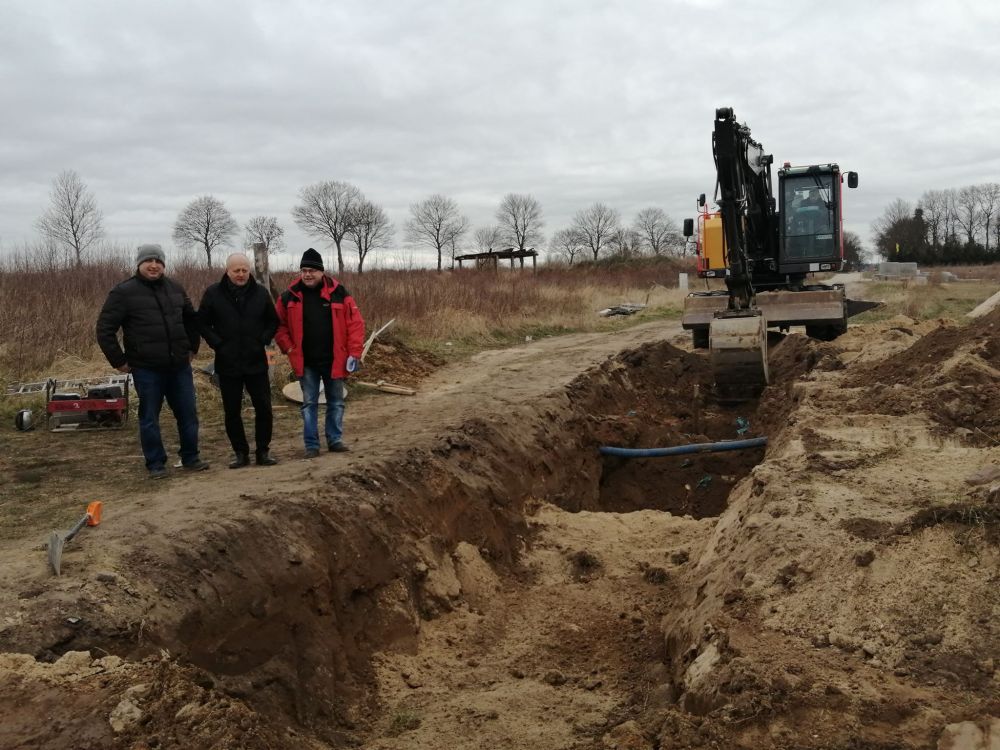 Początek przebudowy oczyszczalni scieków w Chociwlu
