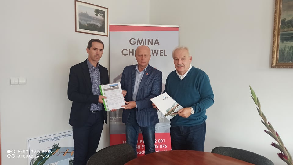 Poczętek przebudowy drogi wewnętrznej do miejscowości Lublino