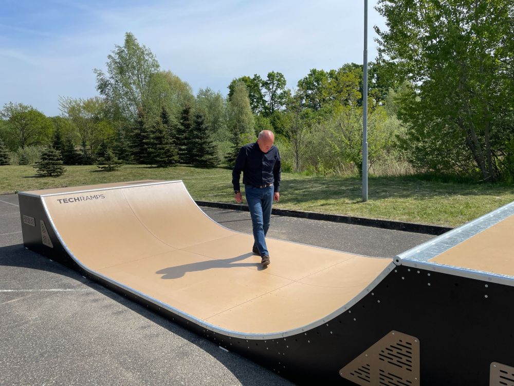 Skatepark w Chociwlu