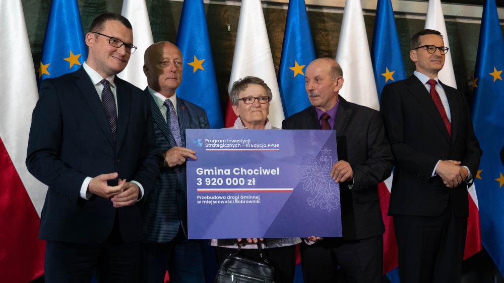 Polski Ład - 3 920 000,00 zł dla Gminy Chociwel 