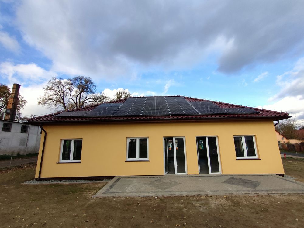 Świetlica w Lisowie - koniec prac budowlanych