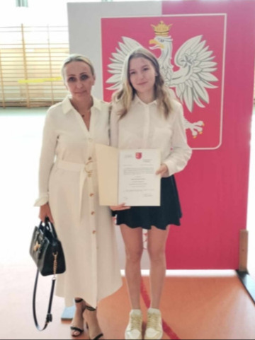 Stypendium Burmistrza Chociwla dla Martyny Gąsiorowskiej