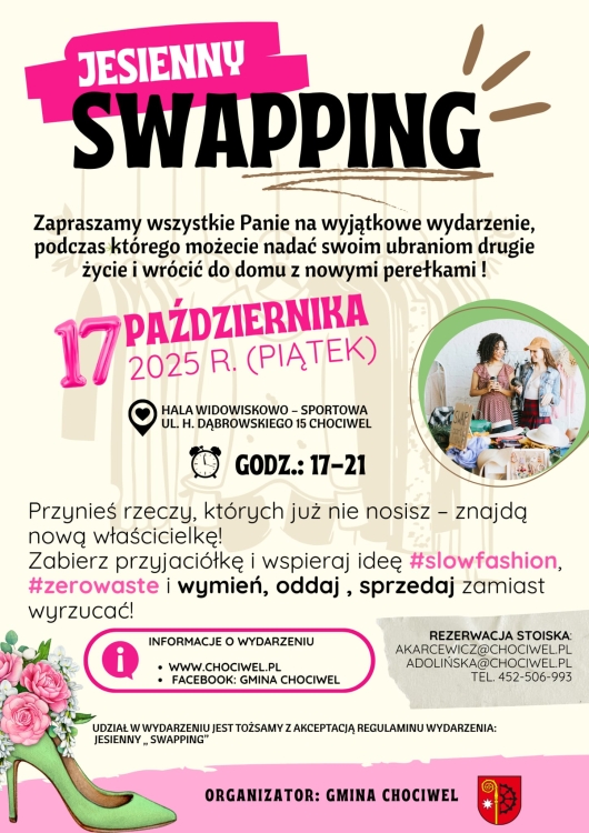 Zapraszamy na jesienny SWAPPING!