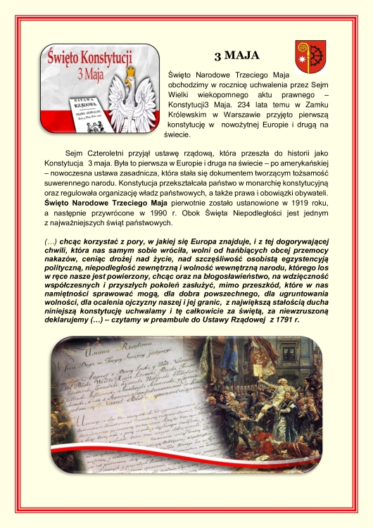 Święto Narodowe Trzeciego Maja